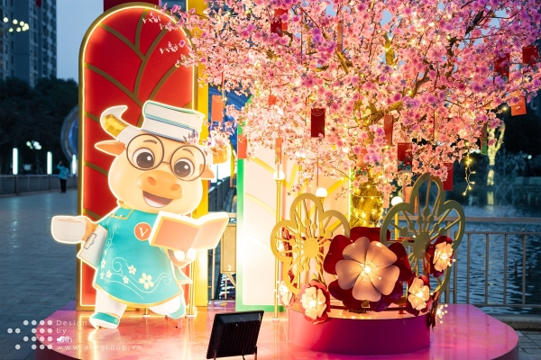 DECOR TẾT VINCOM 2021