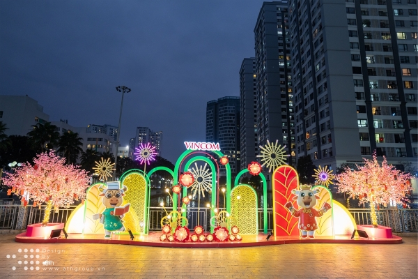 DECOR TẾT VINCOM 2021