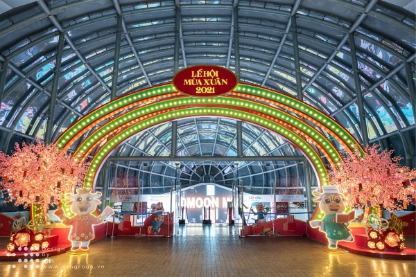 DECOR TẾT VINCOM 2021