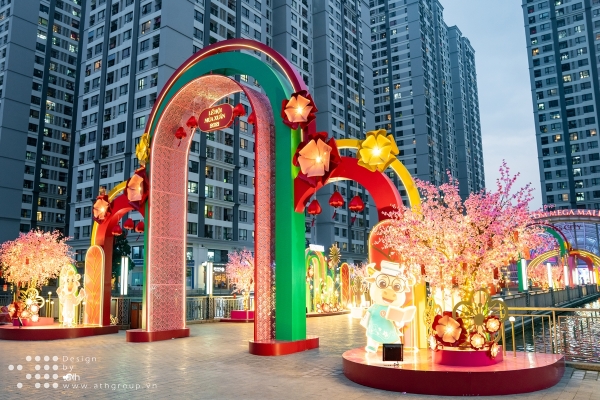 DECOR TẾT VINCOM 2021