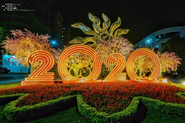 DECOR TẾT VINCOM TIMES CITY 2020