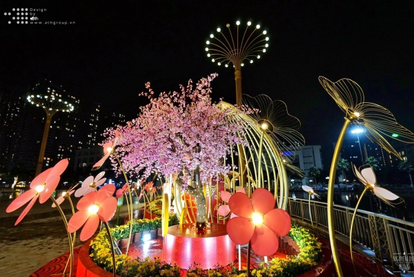 DECOR TẾT VINCOM TIMES CITY 2020