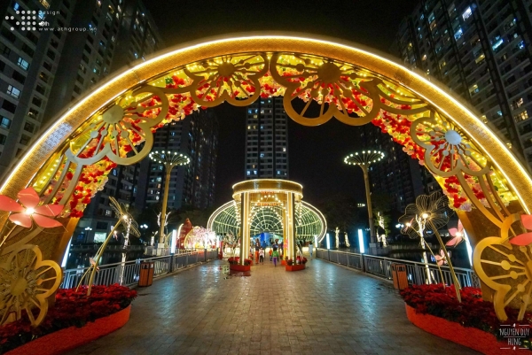 DECOR TẾT VINCOM TIMES CITY 2020