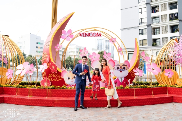 DECOR TẾT VINCOM TIMES CITY 2020