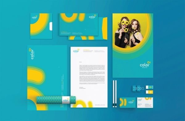 THIẾT KẾ BỘ NHẬN DIỆN COLOR MEDIA