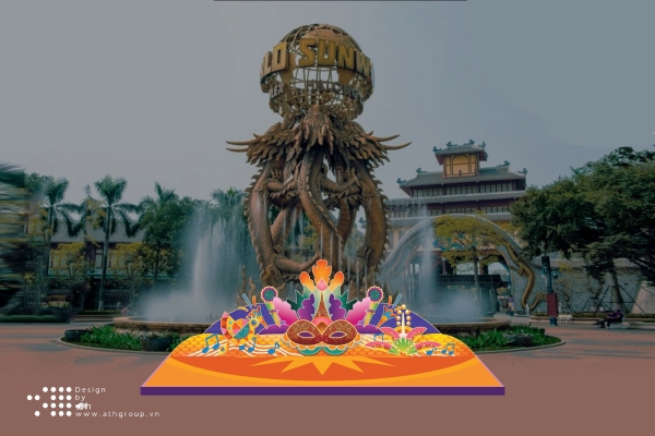 DECOR CARNIVAL RỒNG SUN WORLD HẠ LONG 2022