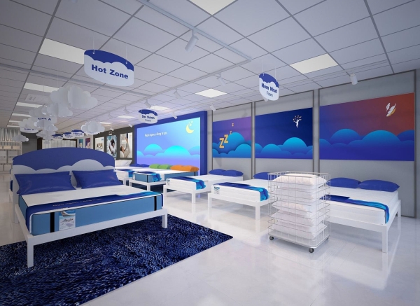 TRẢI NGHIỆM “GIẤC NGỦ VÀNG” TRONG SHOWROOM VUA NỆM