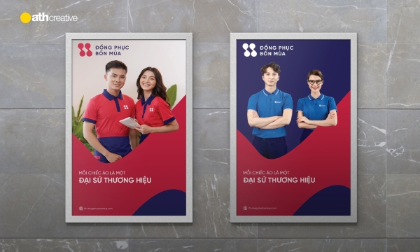 THIẾT KẾ BỘ NHẬN DIỆN ĐỒNG PHỤC BỐN MÙA