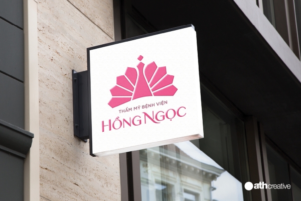 THIẾT KẾ BỘ NHẬN DIỆN THẨM MỸ VIỆN HỒNG NGỌC