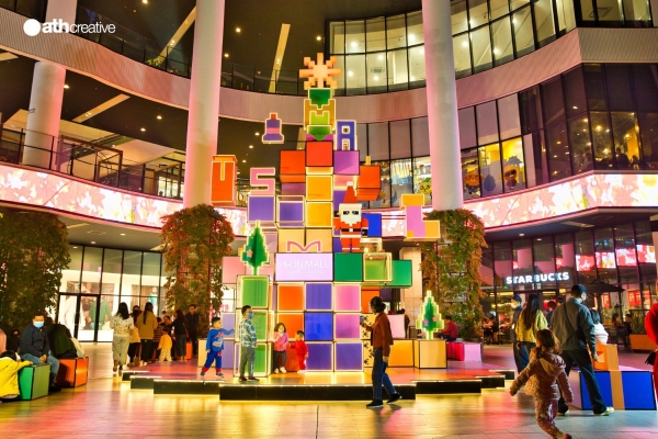 DECOR NOEL AEON MALL HÀ ĐÔNG 2022