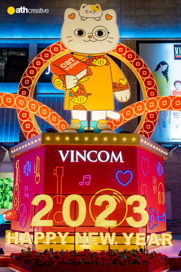 DECOR TẾT VINCOM 2023