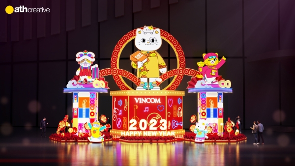 DECOR TẾT VINCOM 2023