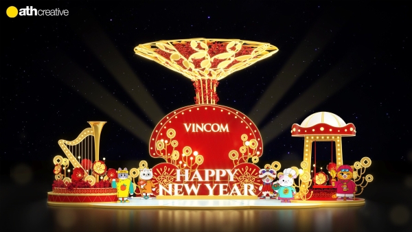 DECOR TẾT VINCOM 2023