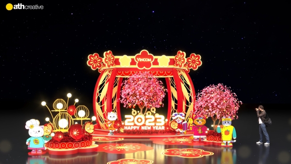 DECOR TẾT VINCOM 2023