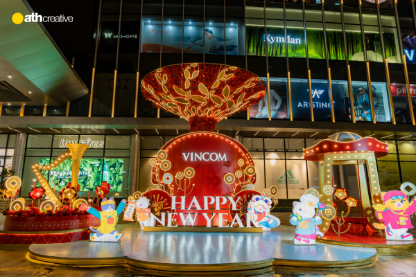DECOR TẾT VINCOM 2023