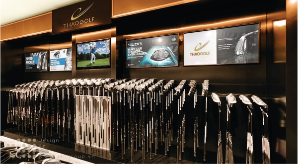 THIẾT KẾ BỘ NHẬN DIỆN THƯƠNG HIỆU THẢO GOLF