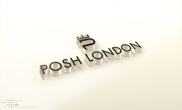 THIẾT KẾ LOGO THƯƠNG HIỆU POSH LONDON
