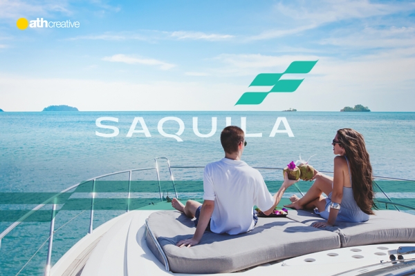 THIẾT LẾ LOGO THƯƠNG HIỆU SAQUILA