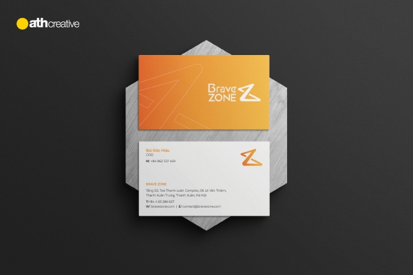 THIẾT KẾ LOGO THƯƠNG HIỆU BRAVE ZONE