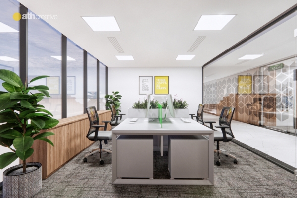 THIẾT KẾ VÀ THI CÔNG NỘI THẤT VĂN PHÒNG TIẾN THỊNH