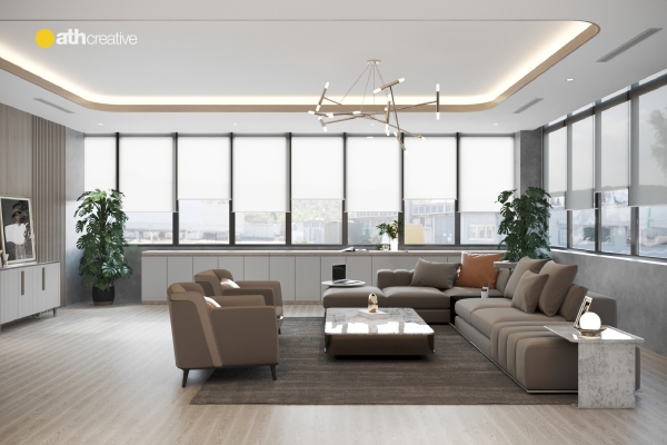 THIẾT KẾ VÀ THI CÔNG NỘI THẤT VĂN PHÒNG HAXIN