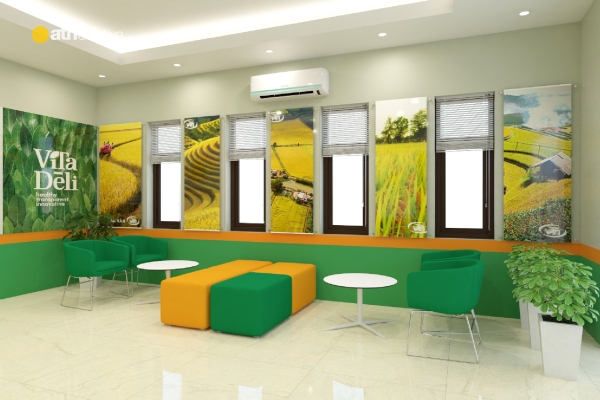 THIẾT KẾ VÀ THI CÔNG NỘI THẤT VĂN PHÒNG TOAN-VÂN