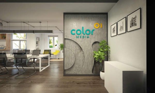 THIẾT KẾ VÀ THI CÔNG NỘI THẤT VĂN PHÒNG COLOR MEDIA