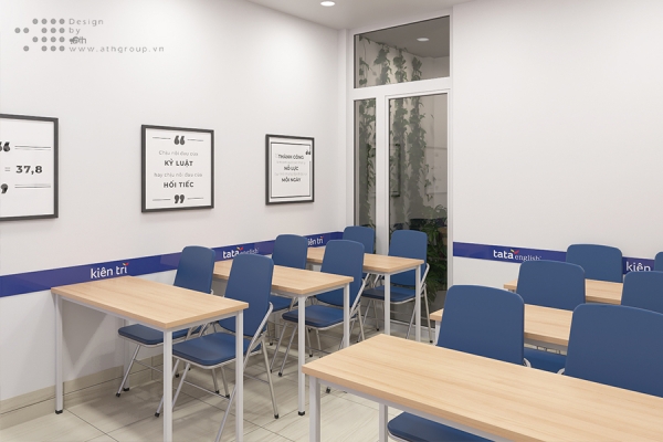 THIẾT KẾ VÀ THI CÔNG NỘI THẤT TATA ENGLISH