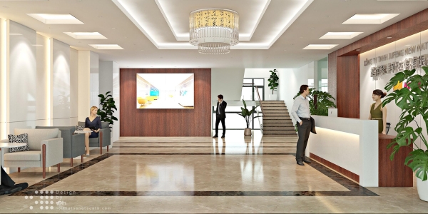 THIẾT KẾ VÀ THI CÔNG NỘI THẤT VĂN PHÒNG JUFENG