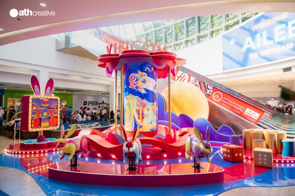 DECOR TRUNG THU 2023 VINCOM TIMES CITY