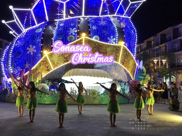 DECOR GIÁNG SINH SONASEA PHÚ QUỐC 2017