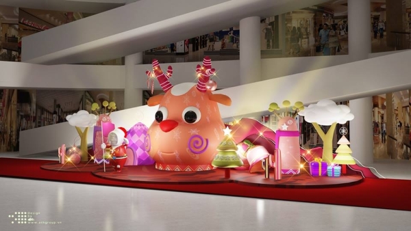 DECOR NOEL AEON MALL LONG BIÊN 2018