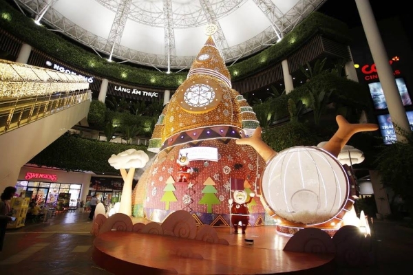 DECOR NOEL AEON MALL LONG BIÊN 2018