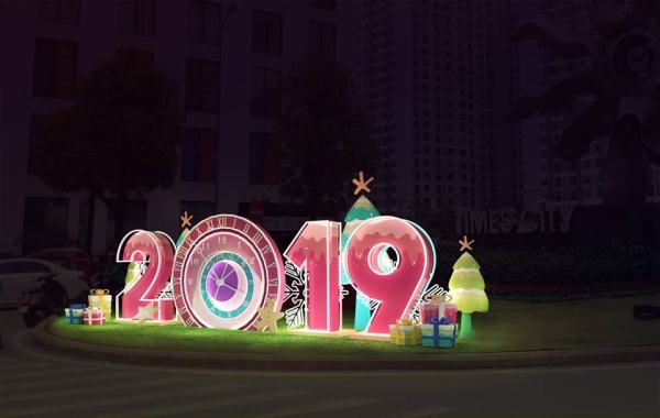DECOR NOEL VINCOM TIMES CITY 2018