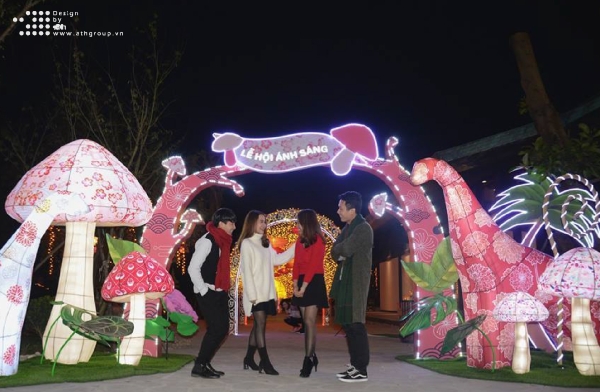 DECOR LỄ HỘI ÁNH SÁNG SUNWORLD HẠ LONG COMPLEX 2018