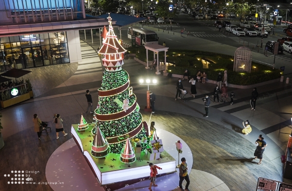 DECOR NOEL AEON MALL HÀ ĐÔNG 2021