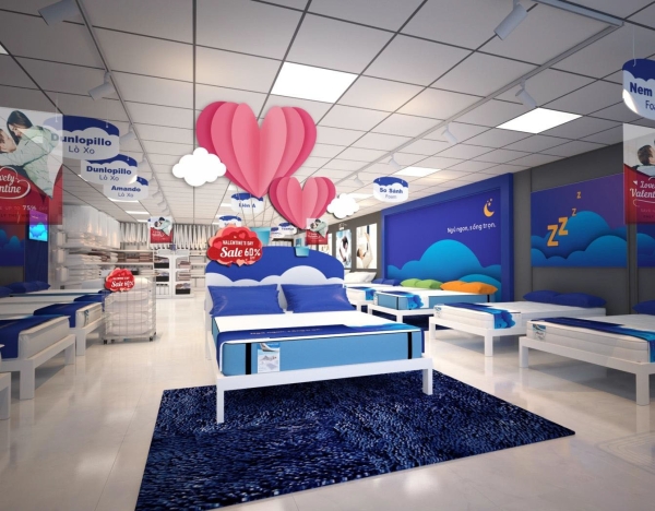 TRẢI NGHIỆM “GIẤC NGỦ VÀNG” TRONG SHOWROOM VUA NỆM