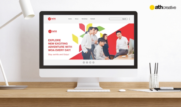 THIẾT KẾ BỘ NHẬN DIỆN WOA NETWORK