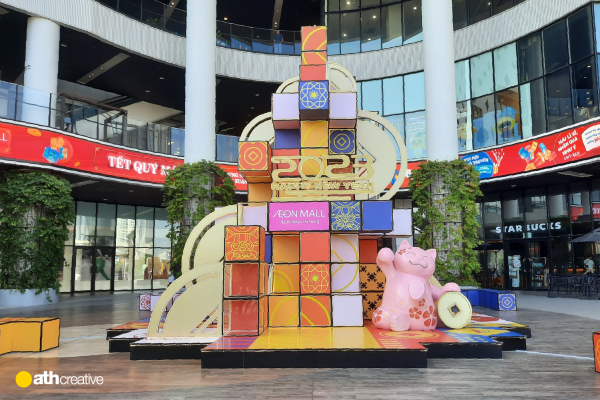 DECOR TẾT 2023 AEON MALL HÀ ĐÔNG