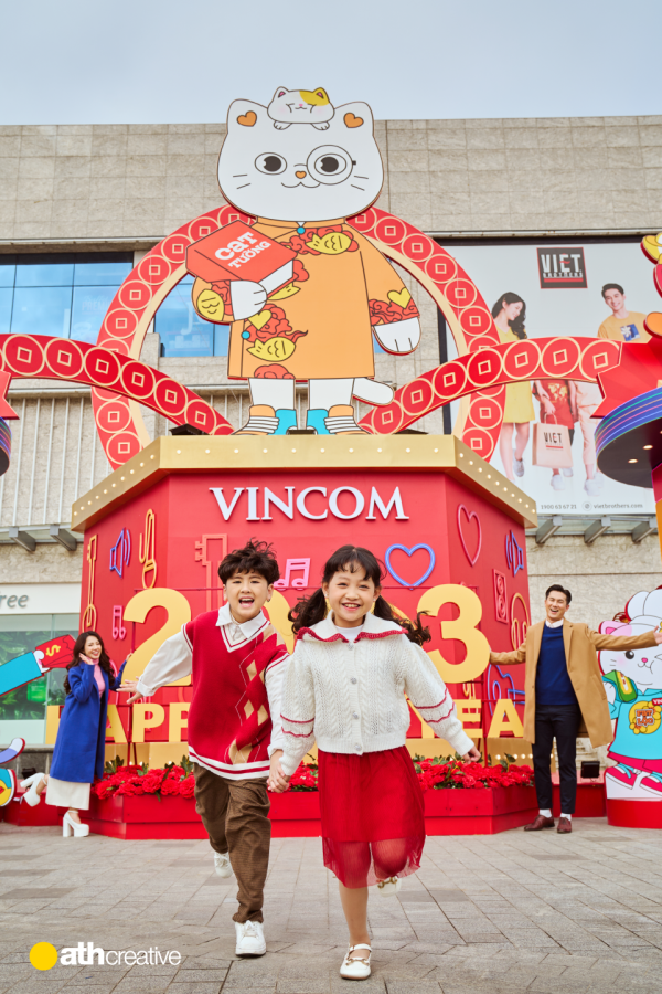 DECOR TẾT VINCOM 2023