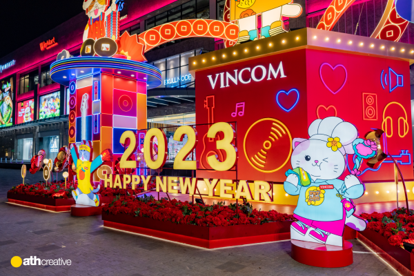 DECOR TẾT VINCOM 2023