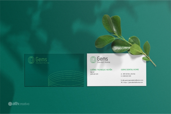 BỘ NHẬN DIỆN THƯƠNG HIỆU GEMS DENTAL HOME