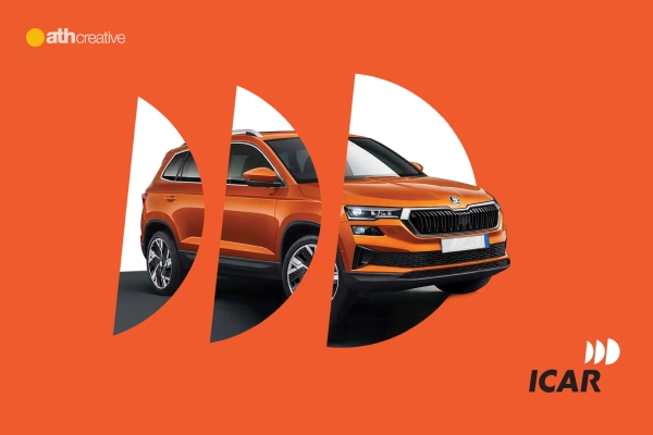 THIẾT KẾ LOGO THƯƠNG HIỆU ICAR