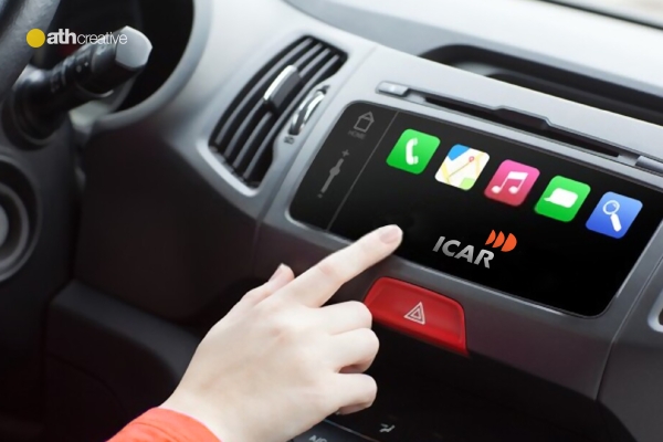 THIẾT KẾ LOGO THƯƠNG HIỆU ICAR