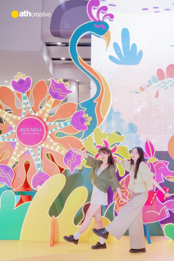 DECOR SỰ KIỆN HÈ AEON MALL HÀ ĐÔNG 2023