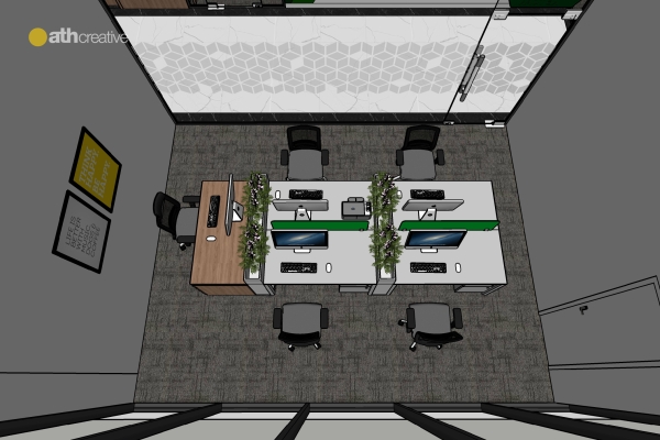 THIẾT KẾ VÀ THI CÔNG NỘI THẤT VĂN PHÒNG TIẾN THỊNH