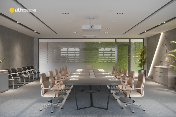 THIẾT KẾ VÀ THI CÔNG NỘI THẤT VĂN PHÒNG HAXIN