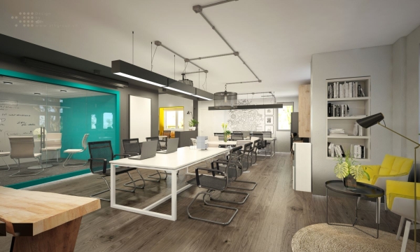 THIẾT KẾ VÀ THI CÔNG NỘI THẤT VĂN PHÒNG COLOR MEDIA