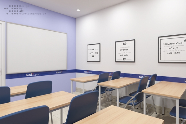 THIẾT KẾ VÀ THI CÔNG NỘI THẤT TATA ENGLISH