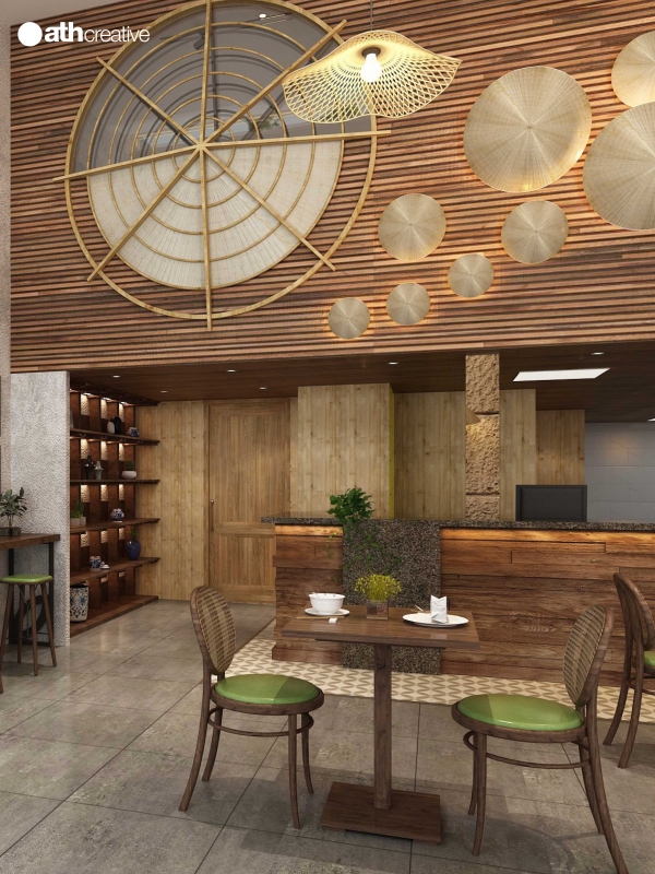 THIẾT KẾ NỘI THẤT NHÀ HÀNG OBOBUN